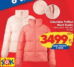 COLUMBİA PUFFECT MONT KADIN